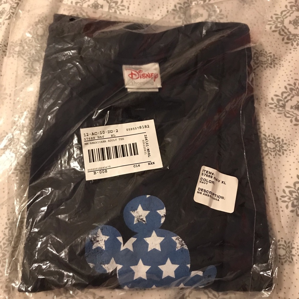 American Flag Mickey Shirt